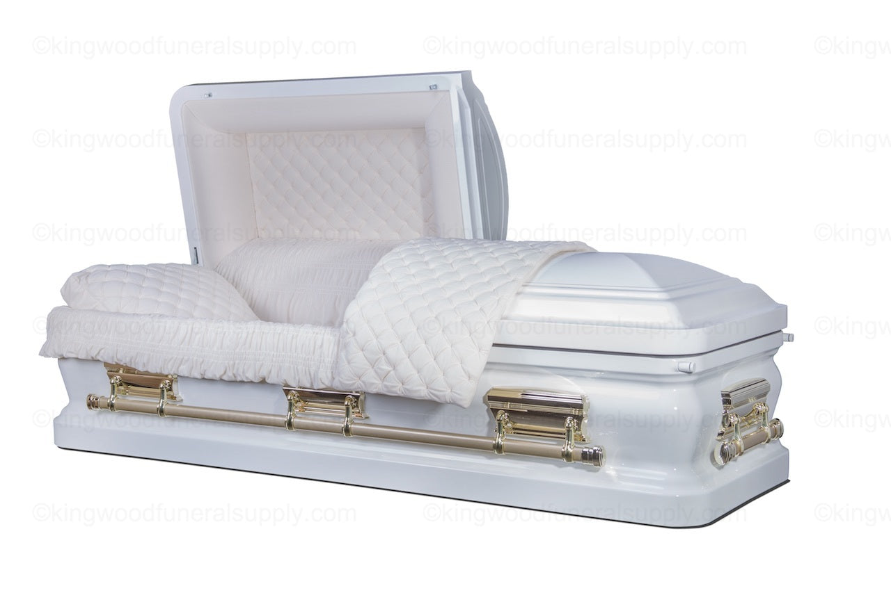 HUNTINGTON metal funeral casket