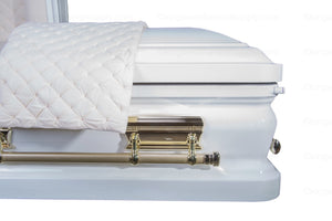 HUNTINGTON metal funeral casket